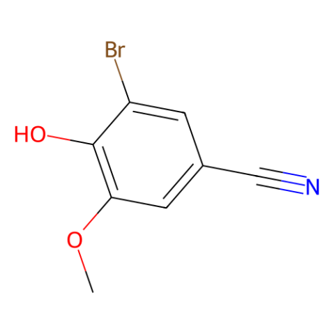 3-溴-4-羥基-5-甲氧基苯甲腈,3-Bromo-4-hydroxy-5-methoxybenzonitrile