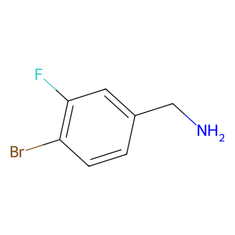 (4-溴-3-氟苯基)甲胺,(4-Bromo-3-fluorophenyl)methanamine