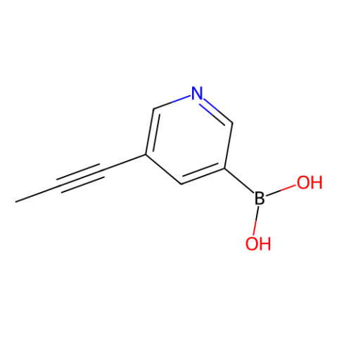 5-(1-丙炔基)吡啶-3-硼酸 (含不同量的酸酐),5-(1-Propynyl)pyridine-3-boronic Acid (contains varying amounts of Anhydride)