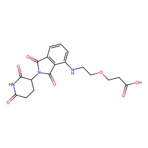 泊马度胺4'-PEG1-酸,Pomalidomide 4'-PEG1-acid