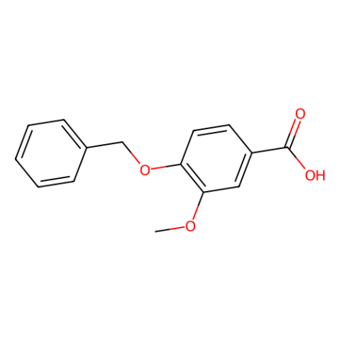 4-芐氧基-3-甲氧基苯甲酸,4-Benzyloxy-3-methoxybenzoicacid