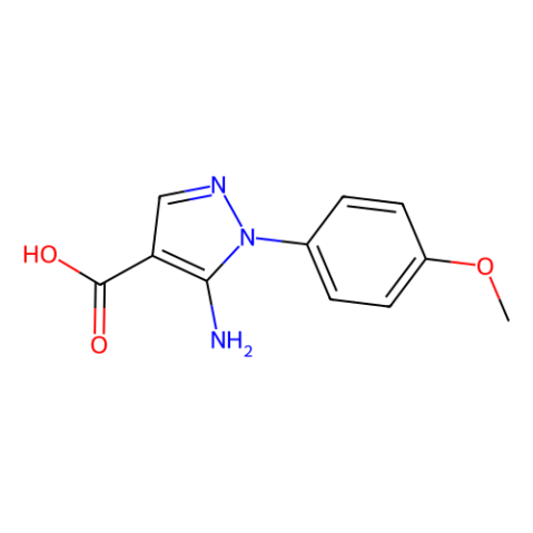 5-氨基-1-(4-甲氧基苯基)-1H-吡唑-4-羧酸,5-Amino-1-(4-methoxyphenyl)-1H-pyrazole-4-carboxylic acid