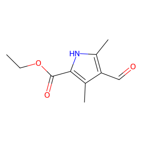 4-甲酰基-3,5-二甲基-1H-吡咯-2-羧酸乙酯,4-FORMYL-3,5-DIMETHYL-1H-PYRROLE-2-CARBOXYLIC ACID ETHYL ESTER