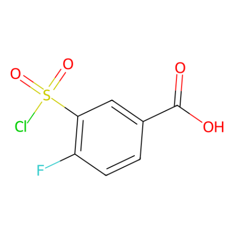 3-氯磺酰基-4-氟苯甲酸,3-chlorosulfonyl-4-fluoro-benzoic acid