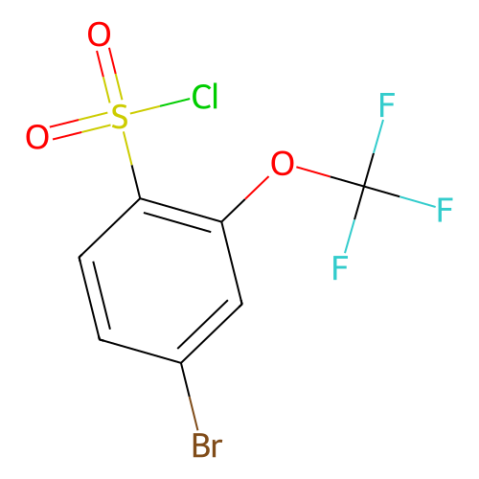 4-溴-2-(三氟甲氧基)苯磺酰氯,4-Bromo-2-(trifluoromethoxy)benzenesulfonyl chloride