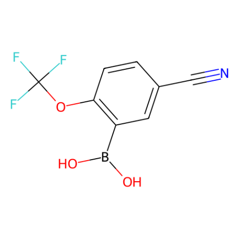 5-氰基-2-(三氟甲氧基)苯硼酸（含不定量的酸酐）,5-Cyano-2-(trifluoromethoxy)phenylboronic acid（contains varying amounts of Anhydride）
