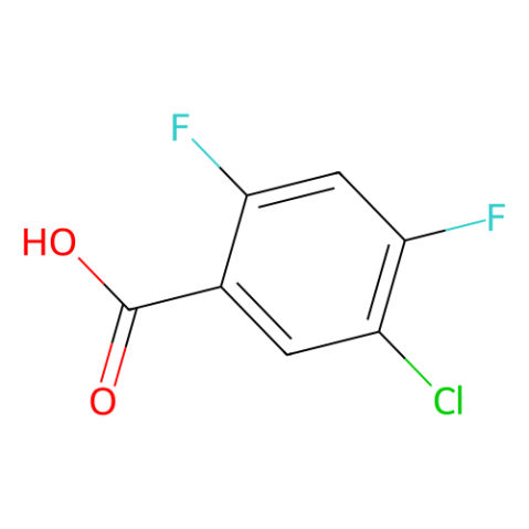 5-氯-2,4-二氟苯甲酸,5-Chloro-2,4-difluorobenzoic acid