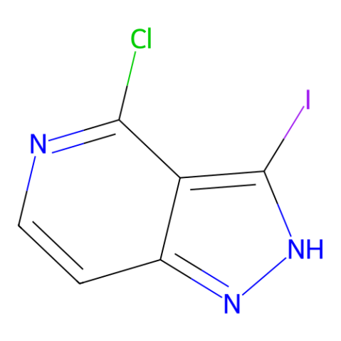 4-氯-3-碘-1 H -吡唑并[4,3-c] 吡啶,4-Chloro-3-iodo-1H-pyrazolo[4,3-c]pyridine