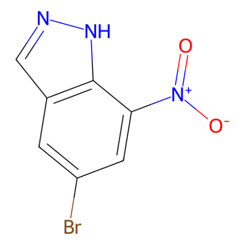 5-溴-7-硝基-1H-吲唑,5-bromo-7-nitro-1H-indazole