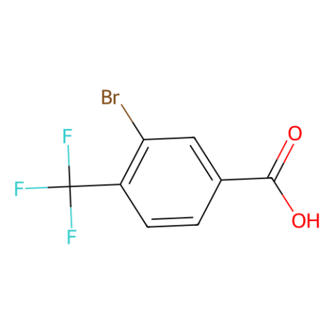 3-溴-4-三氟甲基苯甲酸,3-Bromo-4-(trifluoromethyl)benzoic acid