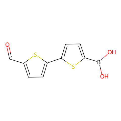 5'-甲酰基-2,2'-联噻吩-5-硼酸 (含不同量的酸酐),5'-Formyl-2,2'-bithiophene-5-boronic Acid (contains varying amounts of Anhydride)