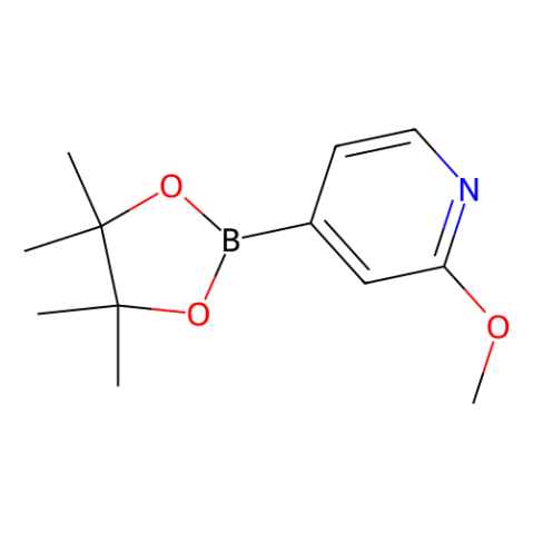 2-甲氧基吡啶-4-戊酰硼酸,2-Methoxy-4-(4,4,5,5-tetramethyl-1,3,2-dioxaborolan-2-yl)pyridine