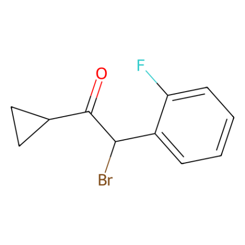 2-溴-2-(2-氟苯基)-1-环丙基乙酮,2-Bromo-2-(2-fluorophenyl)-1-cyclopropylethanone