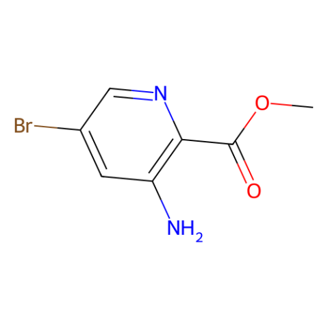 3-氨基-5-溴吡啶-2-羧酸甲酯,methyl 3-amino-5-bromopyridine-2-carboxylate