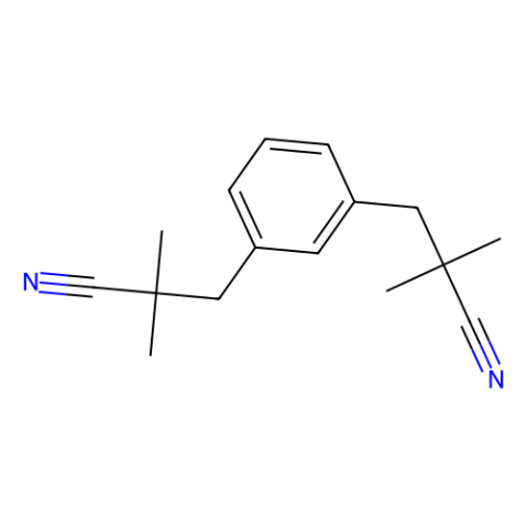 α，α，α'-α'-四甲基-1,3-苯二丙腈,alpha,alpha,alpha′alpha′-Tetramethyl-1,3-benzenedipropionitrile