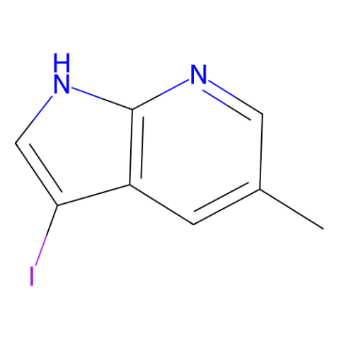 3-碘-5-甲基-1H-吡咯并[2,3-b]吡啶,3-Iodo-5-methyl-1H-pyrrolo[2,3-b]pyridine