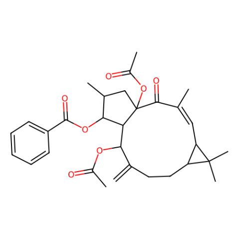 5,15-二乙?；?3-苯甲酰千金子二萜醇,5,15-Diacetyl-3-benzoyllathyrol