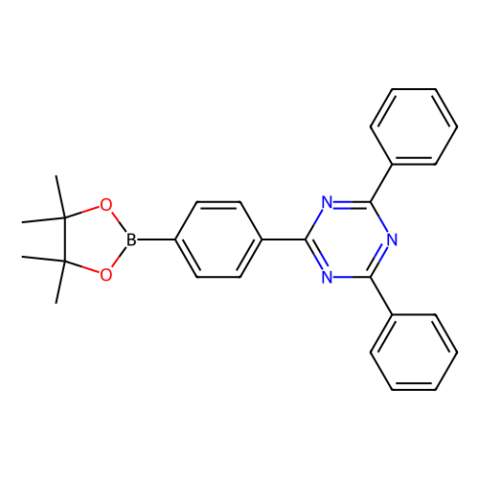 2,4-二苯基-6-[4-(4,4,5,5-四甲基-1,3,2-二氧雜環(huán)戊硼烷-2-基)苯基]-1,3,5-三嗪,2,4-Diphenyl-6-[4-(4,4,5,5-tetramethyl-1,3,2-dioxaborolan-2-yl)phenyl]-1,3,5-triazine