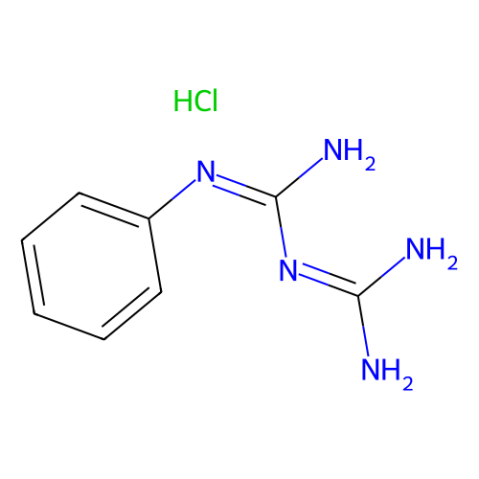 1-苯基双胍盐酸盐,N-Phenylimidodicarbonimidic diamide hydrochloride