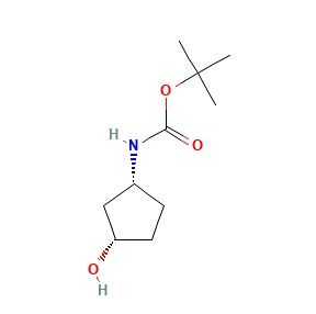 rel-[(1R,3S)-3-羟基环戊基]氨基甲酸叔丁酯,rel-tert-Butyl ((1R,3S)-3-hydroxycyclopentyl)carbamate