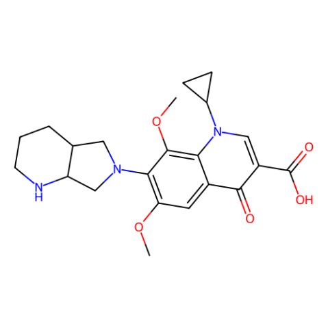 6,8-二甲氧基莫西沙星盐酸盐,6,8-Dimethoxy Moxifloxacin Hydrochloride