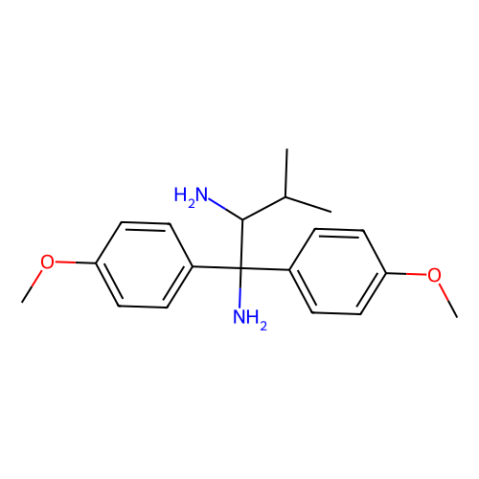 (2S)-(-)-1,1-双（4-甲氧基苯基）-3-甲基-1,2-丁二胺,(2S)-(-)-1,1-Bis(4-methoxyphenyl)-3-methyl-1,2-butanediamine