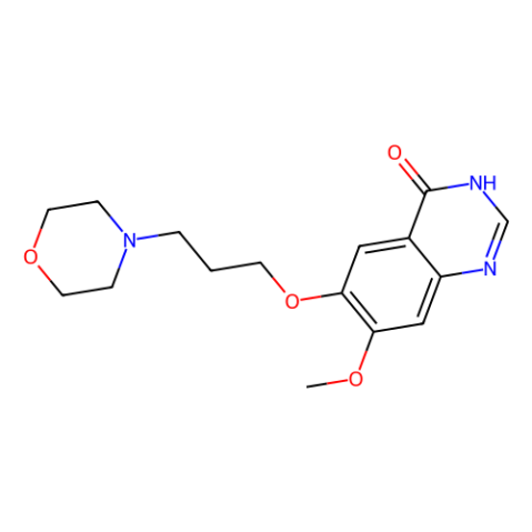 7-甲氧基-6-(3-吗啉-4-基丙氧基)喹唑啉-4(3H)-酮,7-Methoxy-6-(3-morpholin-4-ylpropoxy)quinazolin-4(3H)-one