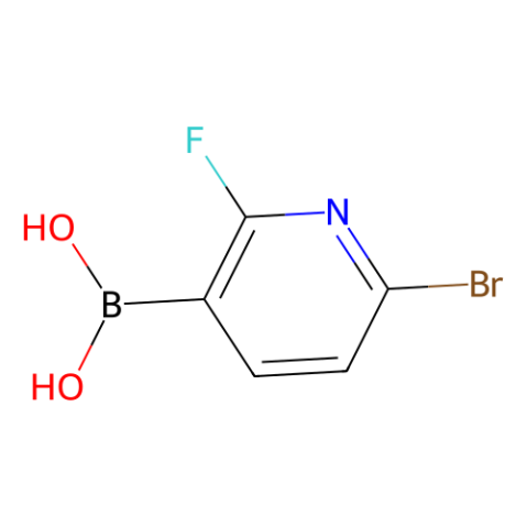 (6-溴-2-氟-3-吡啶)-硼酸(含有数量不等的酸酐),(6-Bromo-2-fluoropyridin-3-yl)boronic acid(contains varying amounts of Anhydride)