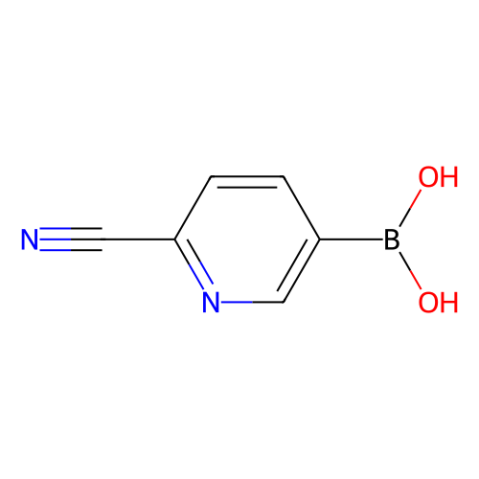 2-氰基-5-吡啶硼酸(含不同量的酸酐),(6-Cyanopyridin-3-yl)boronic acid (contains varying amounts of Anhydride)