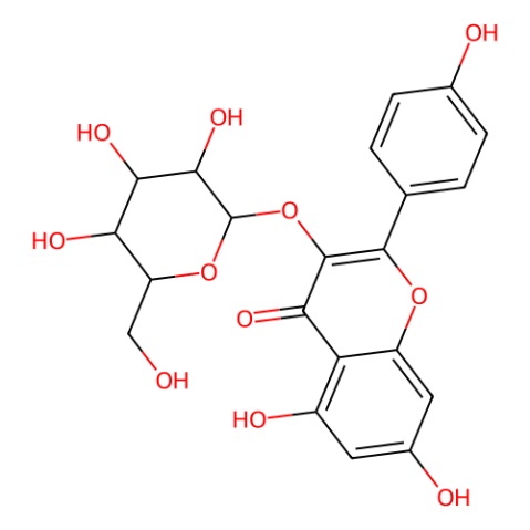 山萘酚3-葡萄糖苷,Kaempferol 3-β-D-glucopyranoside