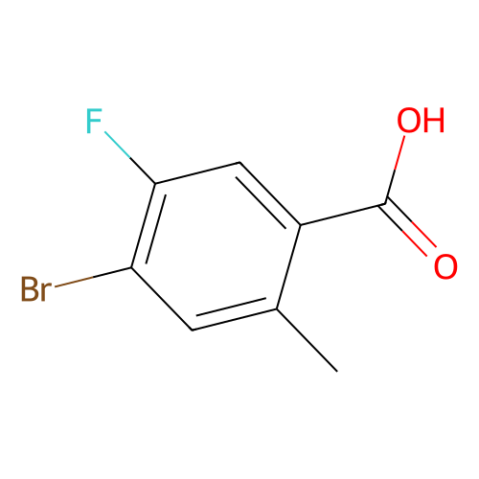 4-溴-5-氟-2-甲基苯甲酸,4-Bromo-5-fluoro-2-methylbenzoic acid