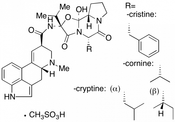 甲磺酸二氢麦角碱,Dihydroergotoxine mesylate