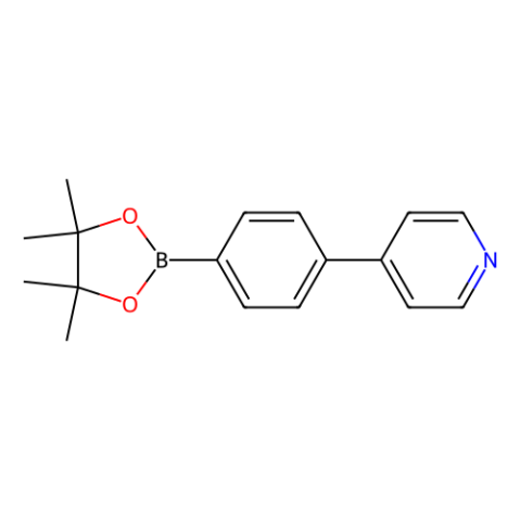 4-[4-(4,4,5,5-四甲基-1,3,2-二氧雜環(huán)戊硼烷-2-基)苯基]吡啶,4-[4-(4,4,5,5-Tetramethyl-1,3,2-dioxaborolan-2-yl)phenyl]pyridine