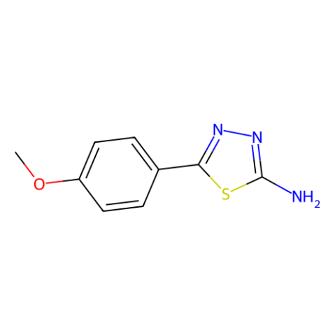 2-氨基-5-(4-甲氧苯基)-1,3,4-噻二唑,2-Amino-5-(4-methoxyphenyl)-1,3,4-thiadiazole