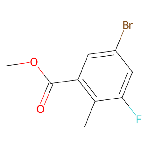 5-溴-3-氟-2-甲基苯甲酸甲酯,Methyl 5-bromo-3-fluoro-2-methylbenzoate