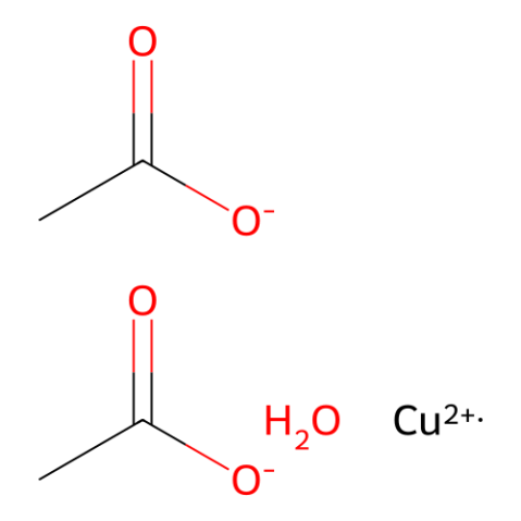醋酸铜(II)水合物,Copper(II) acetate hydrate