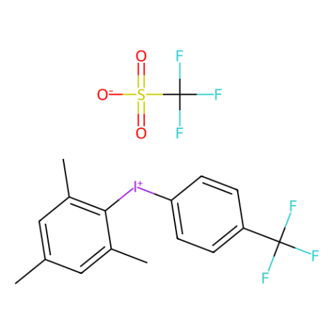 [4-(三氟甲基)苯基](2,4,6-三甲基苯基)碘鎓三氟甲磺酸鹽,[4-(Trifluoromethyl)phenyl](2,4,6-trimethylphenyl)iodonium Trifluoromethanesulfonate