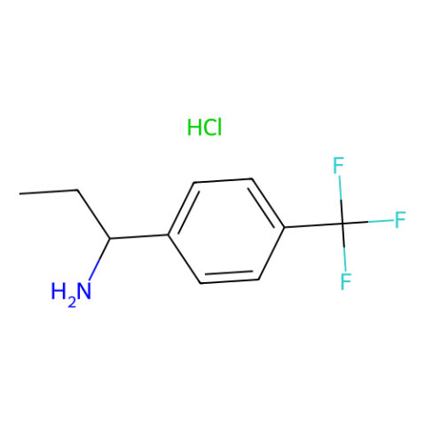 1-(4-(三氟甲基)苯基)丙烷-1-胺盐酸盐,1-(4-(trifluoromethyl)phenyl)propan-1-amine hydrochloride