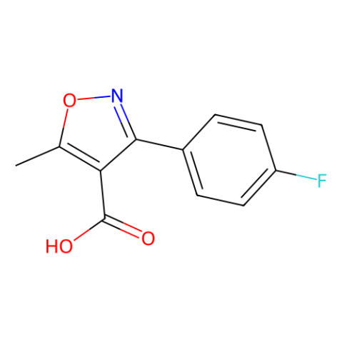 3-(4-氟苯基)-5-甲基异恶唑-3-甲酸,3-(4-Fluorophenyl)-5-methylisoxazol-4-carboxylic Acid