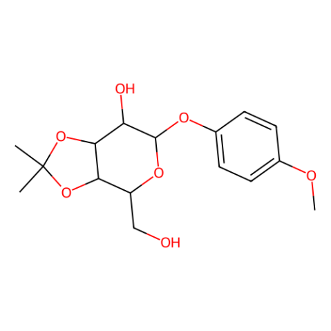 4-甲氧苯基-3,4-O-异亚丙基-β-D-吡喃半乳糖苷,4-Methoxyphenyl 3,4-O-Isopropylidene-β-D-galactopyranoside