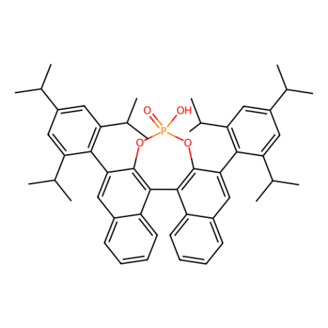 (R)-3,3′-双(2,4,6-三异丙基苯基)-1,1′-联萘-2,2′-双磷酸氢酯,(R)-3,3′-Bis(2,4,6-triisopropylphenyl)-1,1′-binaphthyl-2,2′-diyl hydrogenphosphate