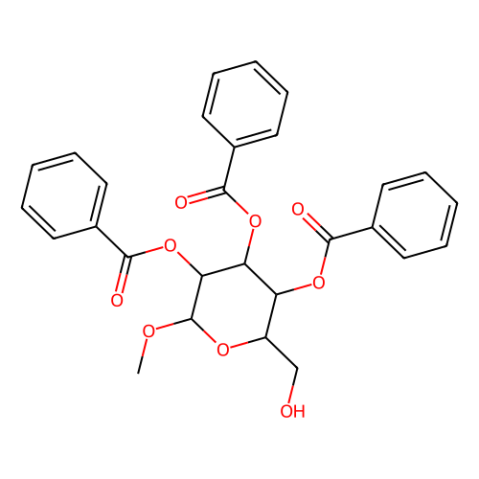 甲基2,3,4-三-O-苯甲酰-α-D-吡喃葡萄糖苷,Methyl 2,3,4-Tri-O-benzoyl-α-D-glucopyranoside