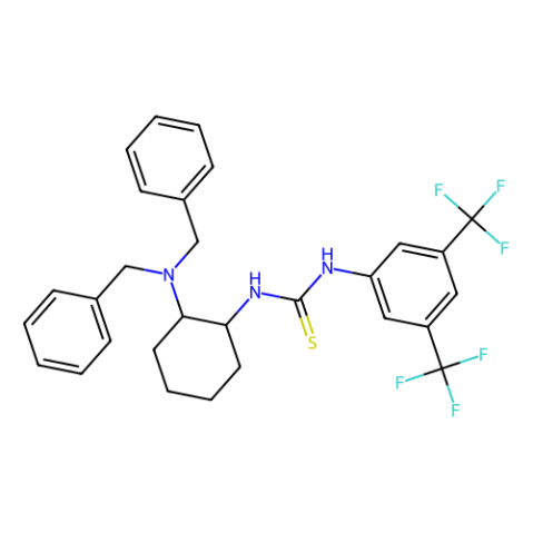 N-[（1S，2S）-2-[双（苯基甲基）氨基]环己基]-N''-[3,5-双（三氟甲基）苯基]硫脲,N-[(1S,2S)-2-[Bis(phenylmethyl)amino]cyclohexyl]-N''-[3,5-bis(trifluoromethyl)phenyl]thiourea