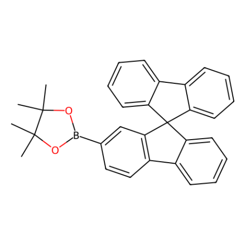 2-(9,9'-螺二[芴]-7-基)-4,4,5,5-四甲基-1,3,2-二氧杂环戊硼烷,2-(9,9'-Spirobi[fluoren]-7-yl)-4,4,5,5-tetramethyl-1,3,2-dioxaborolane
