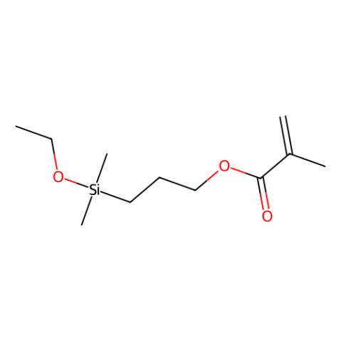 甲基丙烯酸3-(乙氧基二甲基硅基)丙酯 (含稳定剂BHT),3-(Ethoxydimethylsilyl)propyl Methacrylate (stabilized with BHT)