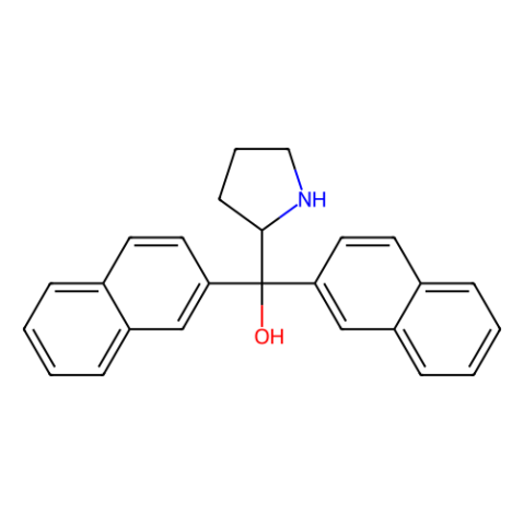 (S)-(-)-α,α-二(2-萘基)-2-吡咯烷甲醇,(S)-(-)-α,α-Di-(2-naphthyl)-2-pyrrolidine methanol