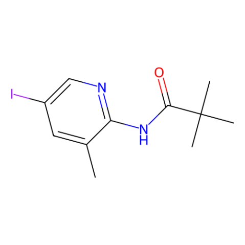 5-碘-3-甲基-2-(2,2,2-三甲基乙酰氨基)吡啶,5-Iodo-3-methyl-2-(2,2,2-trimethylacetamido)pyridine