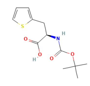 Boc-D-3-(2-噻吩基)-丙氨酸,Boc-β-(2-thienyl)-D-Ala-OH