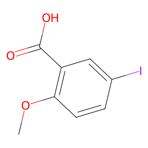 5-碘-2-甲氧基苯甲酸,5-Iodo-2-methoxybenzoic acid
