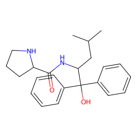 (2S)-N-[(1S)-1-(羟基二苯甲基)-3-甲基丁基]-2-吡咯烷甲酰胺,(2S)-N-[(1S)-1-(Hydroxydiphenylmethyl)-3-methylbutyl]-2-pyrrolidinecarboxamide